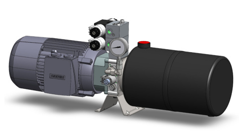 Zasilacz hydrauliczny MH-0,75-3F-H1,2-10S-N1R1-24D