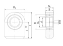 Ucho S 025 N-UK-2RS