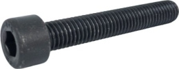 Śruby imbusowe czarne M10x10 8.8 DIN 912 PG 5szt