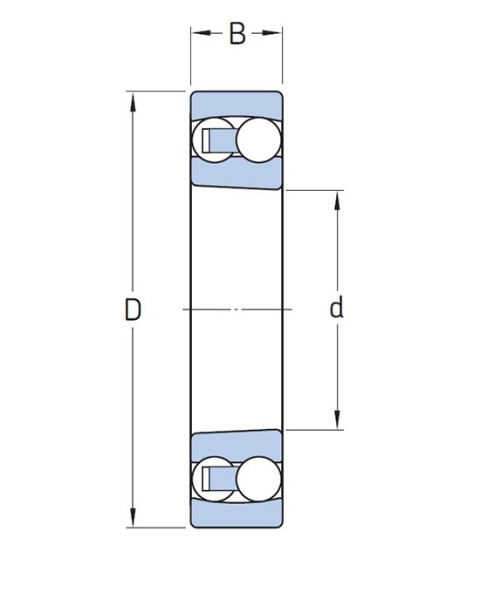 Łożysko kulkowe wahliwe 1210 SK NTN 50x90x20 Łożysko kulkowe wahliwe 1210 SK NTN 50x90x20