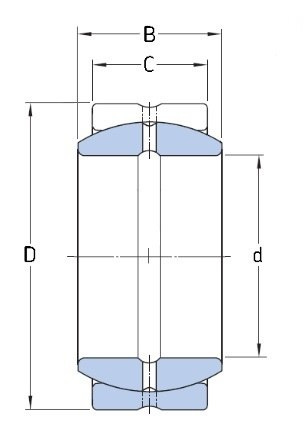 ŁOŻYSKO PRZEGUBOWE ŚLIZGOWE GE 12 12x22x10/7 INA ŁOŻYSKO PRZEGUBOWE ŚLIZGOWE GE 12 12x22x10/7 INA