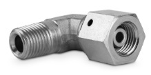 Złączka kolankowa z nakrętką obrotową 3/4” BSPT-3/4” BSP 4600-12