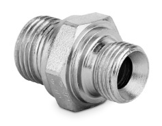 Złączka prosta stożek 60° 1/8” BSP-M10x1 1805-02-10