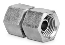 Złączka prosta z dwoma nakrętkami 1/4” BSP-1/4” BSP 2450-04-04