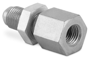 Korpus złączki prostej grodziowej z gwintem wewn.- 1/4"NPTF, zewn.- 9/16"JIC 201903.3 Korpus złączki prostej grodziowej z gwintem wewn.- 1/4"NPTF, zewn.- 9/16"JIC 201903.3